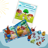Animales de la granja Edición 2 (9 actividades bilingües)