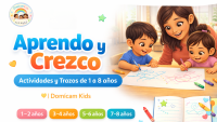 Aprendo y Crezco – Actividades y Trazos de 1 a 8 años