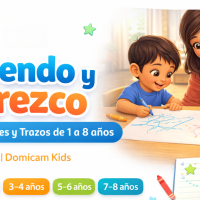 Aprendo y Crezco – Actividades y Trazos de 1 a 8 años